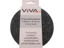 Untersetzer-Set FILZ rund