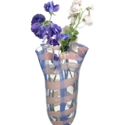 Vase HAYLEY blau