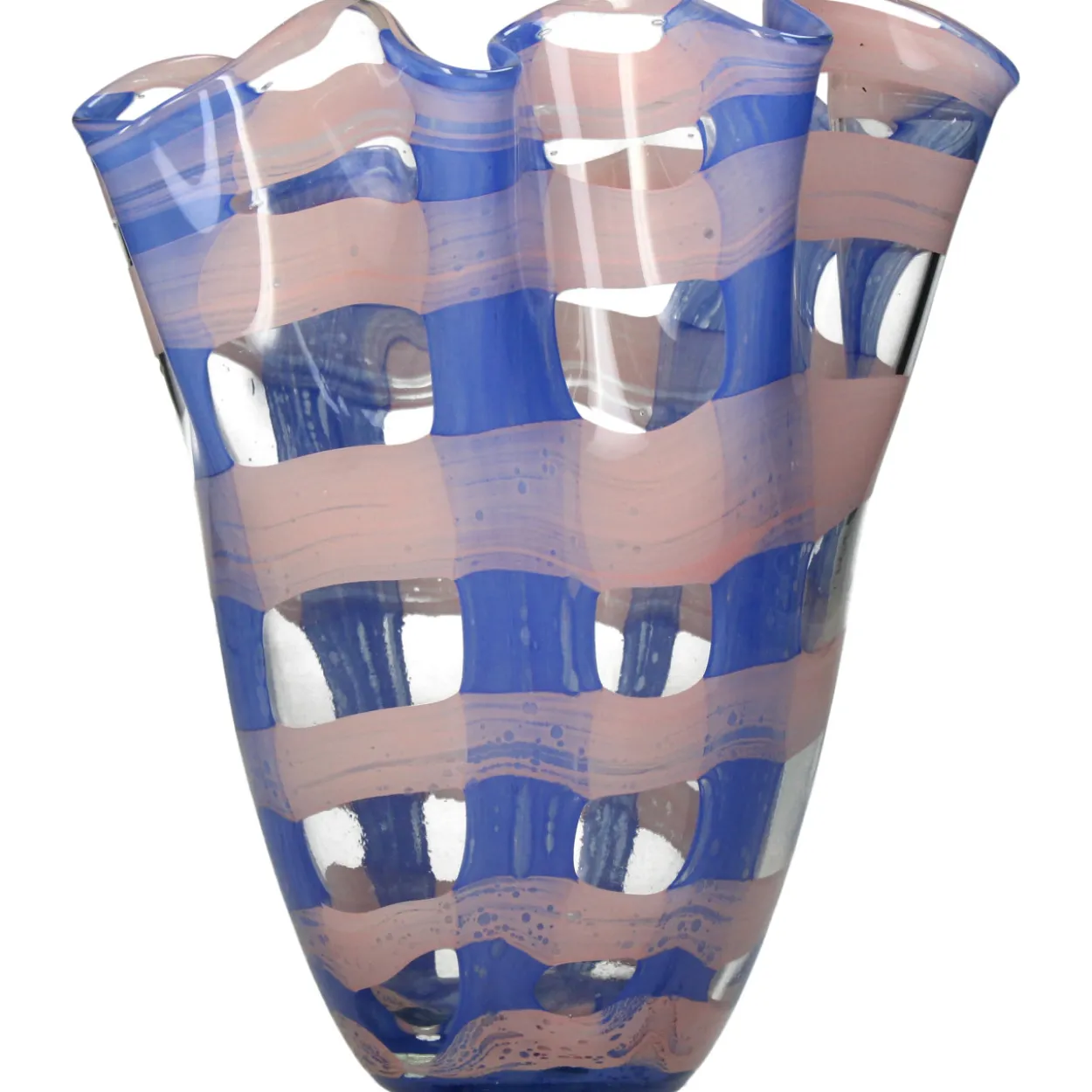 Vase HAYLEY blau