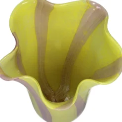 Vase HAYLEY gelb