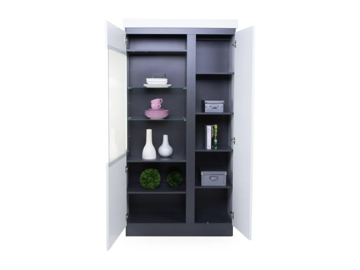 Vitrine ASMUS weiß