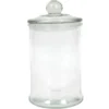 Vorratsglas BUTTON rund