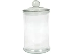 Vorratsglas BUTTON rund
