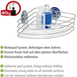 Wand-Eckregal TURBO-LOC®
