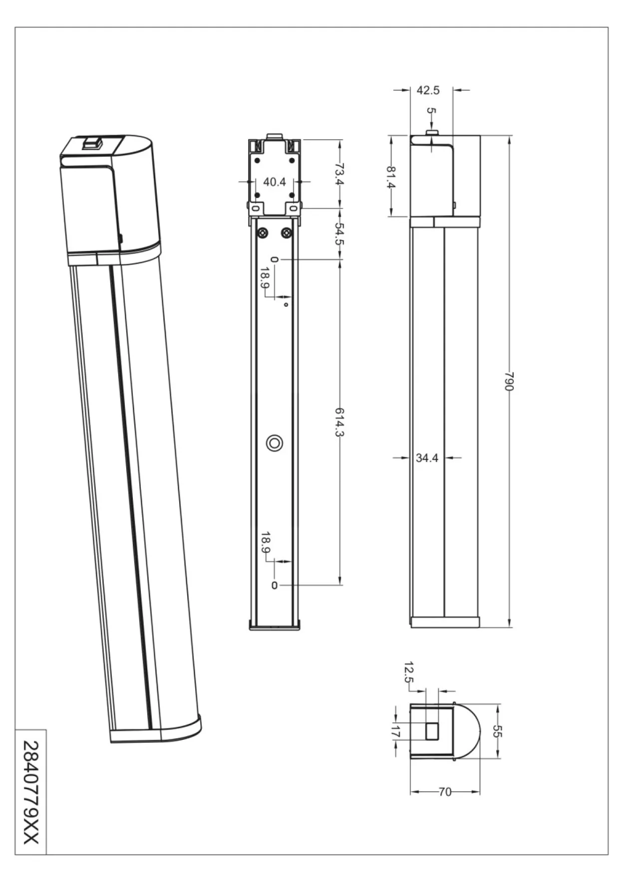 Wandleuchte PIERA