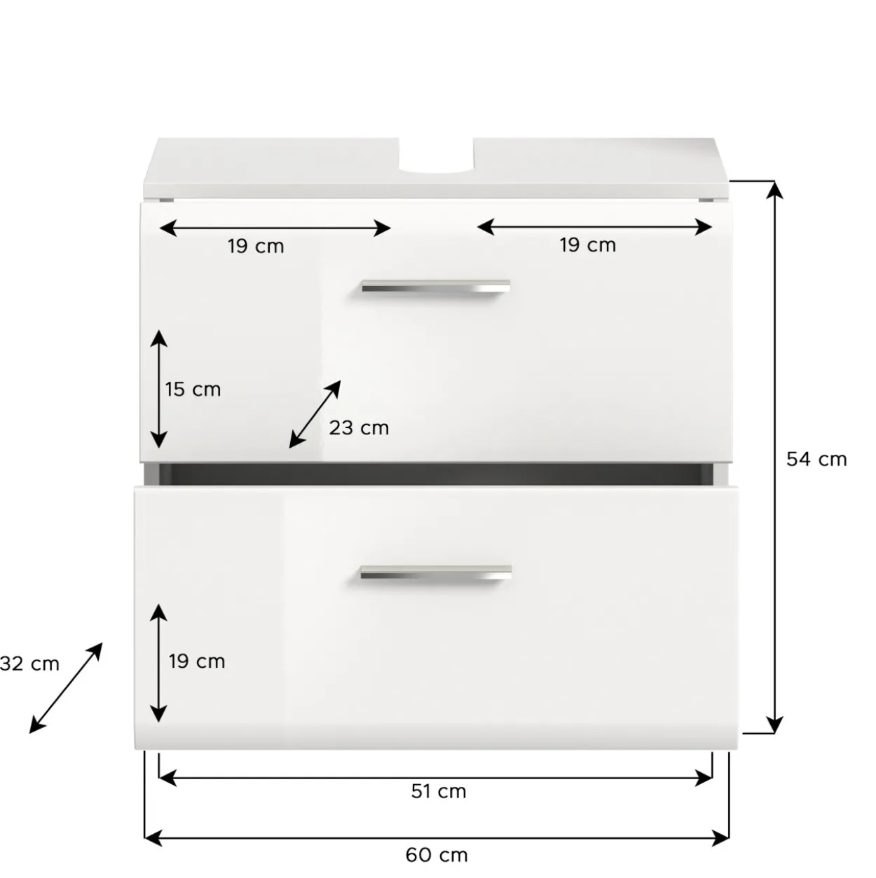Waschbeckenunterschrank ICE