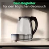 Wasserkocher GLAS INOX