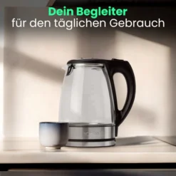 Wasserkocher GLAS INOX