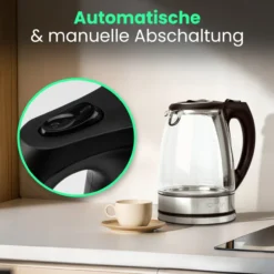 Wasserkocher GLAS INOX