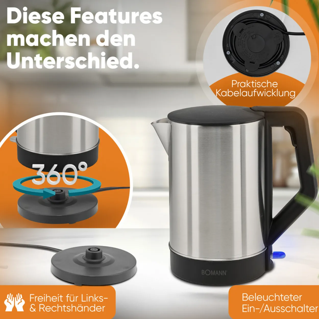 Wasserkocher INOX