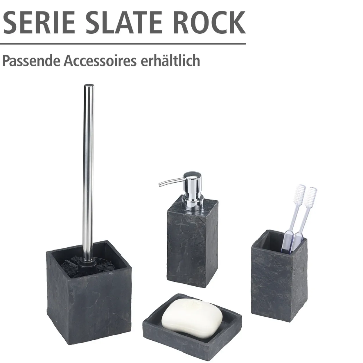 WC-Garnitur SLATE-ROCK