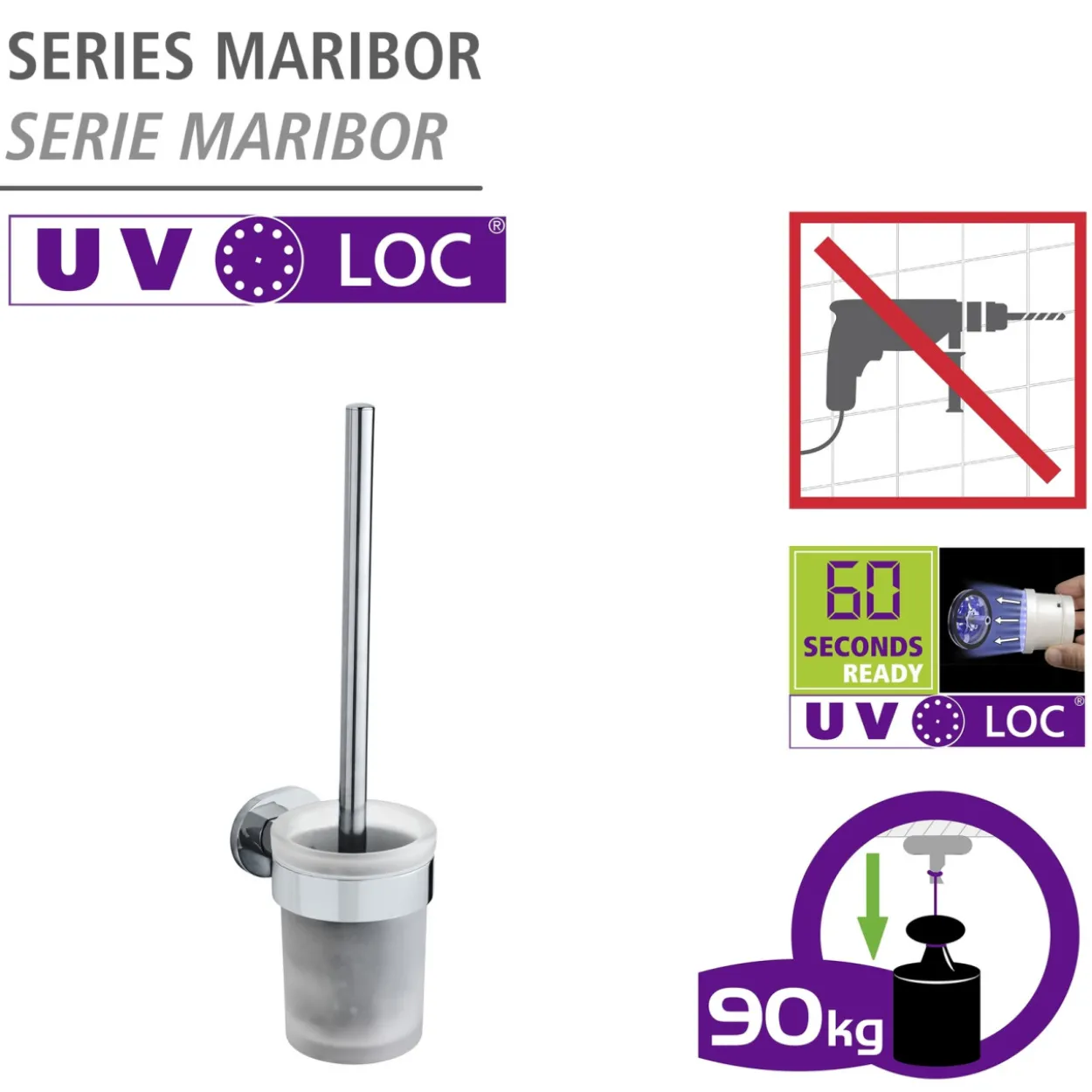 WC-Garnitur UV-LOC® MARIBOR