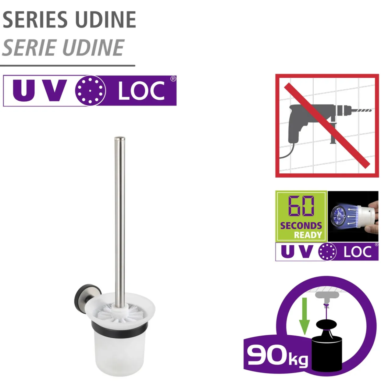 WC-Garnitur UV-LOC® UDINE