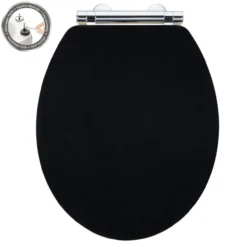 WC-Sitz BAMBUSA BLACK