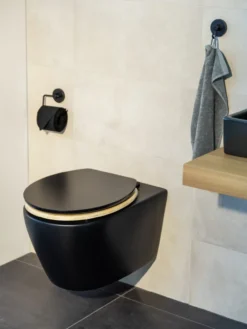 WC-Sitz BAMBUSA BLACK