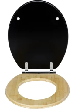 WC-Sitz BAMBUSA BLACK