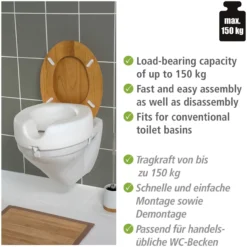 WC-Sitz Erhöhung SECURA