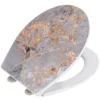 WC-Sitz GREY MARBLE