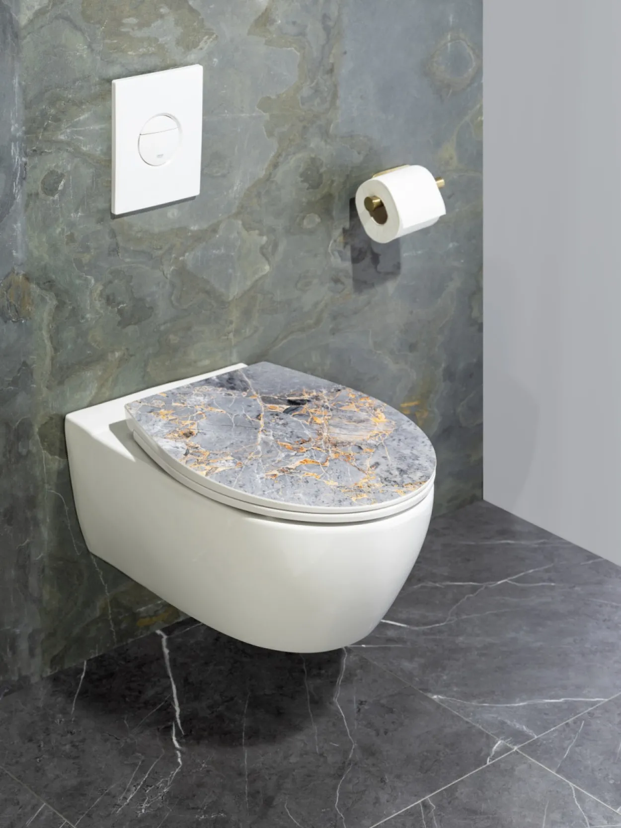 WC-Sitz GREY MARBLE