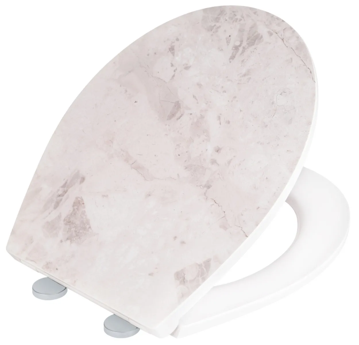 WC-Sitz WHITE MARBLE