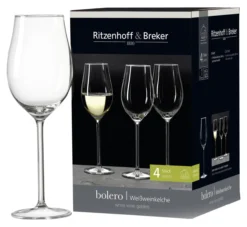 Weissweinglas-Set BOLERO